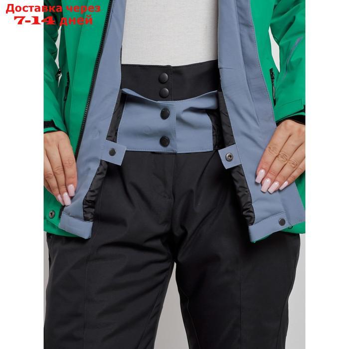 Горнолыжный костюм женский зимний, размер 48, цвет зелёный - фото 2 - id-p226975091