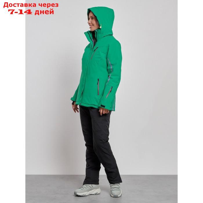 Горнолыжный костюм женский зимний, размер 48, цвет зелёный - фото 7 - id-p226975091