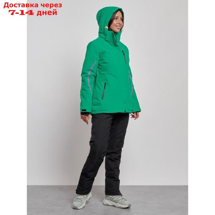 Горнолыжный костюм женский зимний, размер 48, цвет зелёный - фото 8 - id-p226975091