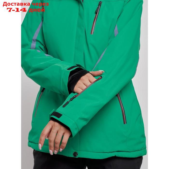 Горнолыжный костюм женский зимний, размер 48, цвет зелёный - фото 9 - id-p226975091