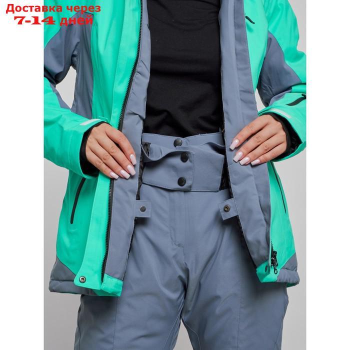 Горнолыжный костюм женский зимний, размер 44, цвет зелёный - фото 10 - id-p226975092