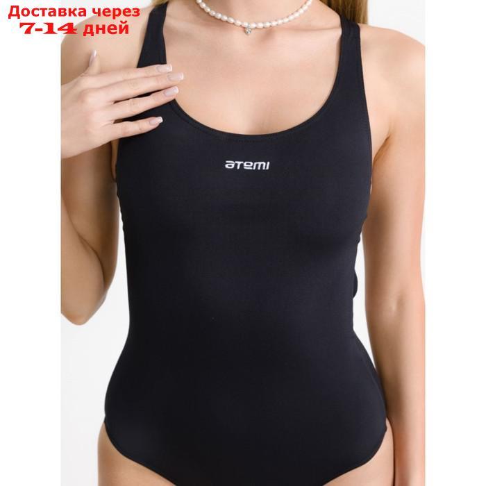 Купальник женский для бассейна Atemi SWAP01M, цвет черный, антихлор, размер 50 - фото 5 - id-p227007241