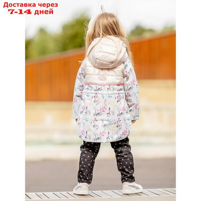 Куртка-парка для девочки, рост 86 см - фото 6 - id-p226995982