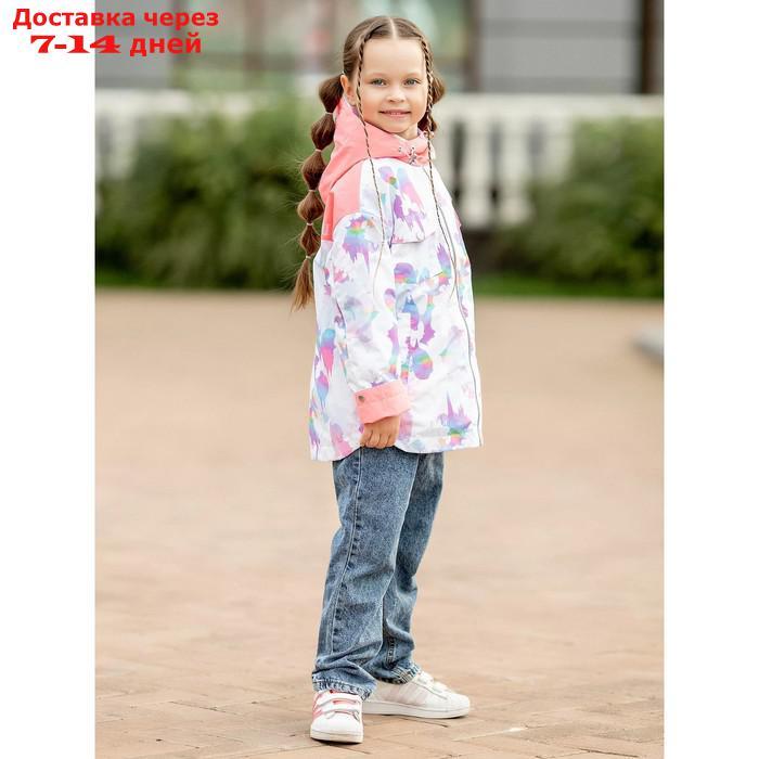 Куртка-ветровка для девочки, рост 134 см - фото 4 - id-p226995985