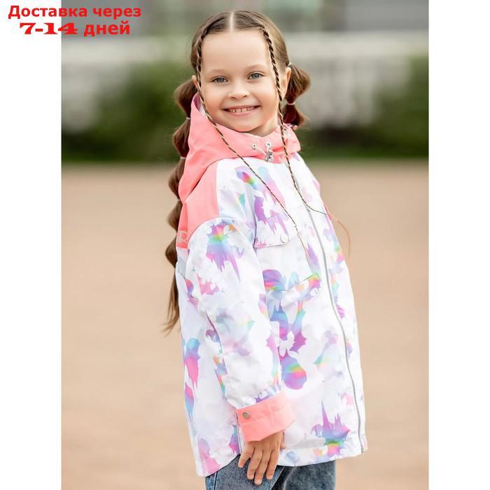 Куртка-ветровка для девочки, рост 134 см - фото 7 - id-p226995985
