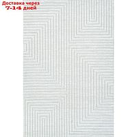 Ковёр прямоугольный Sirocco e256ac, размер 160x230 см, цвет white-beige