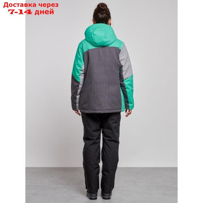 Горнолыжный костюм женский зимний, размер 56, цвет зелёный - фото 5 - id-p226975113