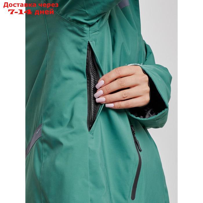 Горнолыжный костюм женский зимний, размер 60, цвет зелёный - фото 8 - id-p226975114