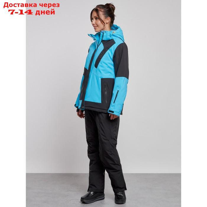 Горнолыжный костюм женский зимний, размер 60, цвет голубой - фото 3 - id-p226975117