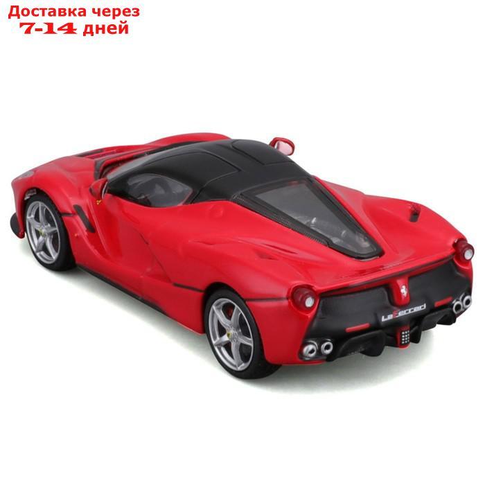 Машинка Bburago Ferrari Laferrari, Die-Cast, 1:43, цвет красный - фото 5 - id-p226939200