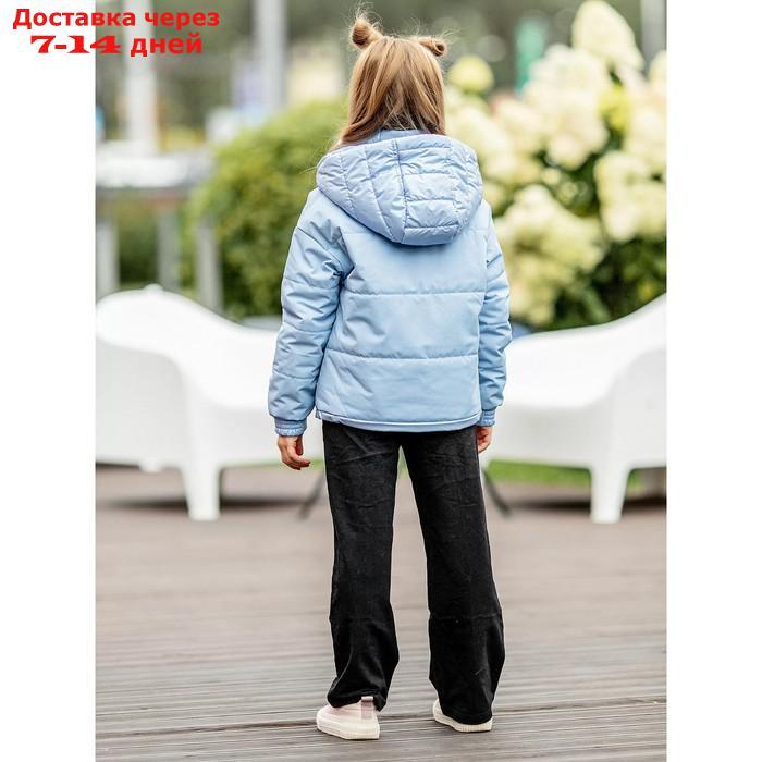 Куртка для девочки, рост 152 см, цвет голубой - фото 6 - id-p226996001