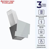 Вытяжка DELVENTO DLV52W1, наклонная, 750 м3/ч, 3 скорости, 50 см, белая