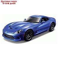 Машинка Maisto Die-Cast 2013 SRT Viper GTS, с отвёрткой, 1:24, цвет синий