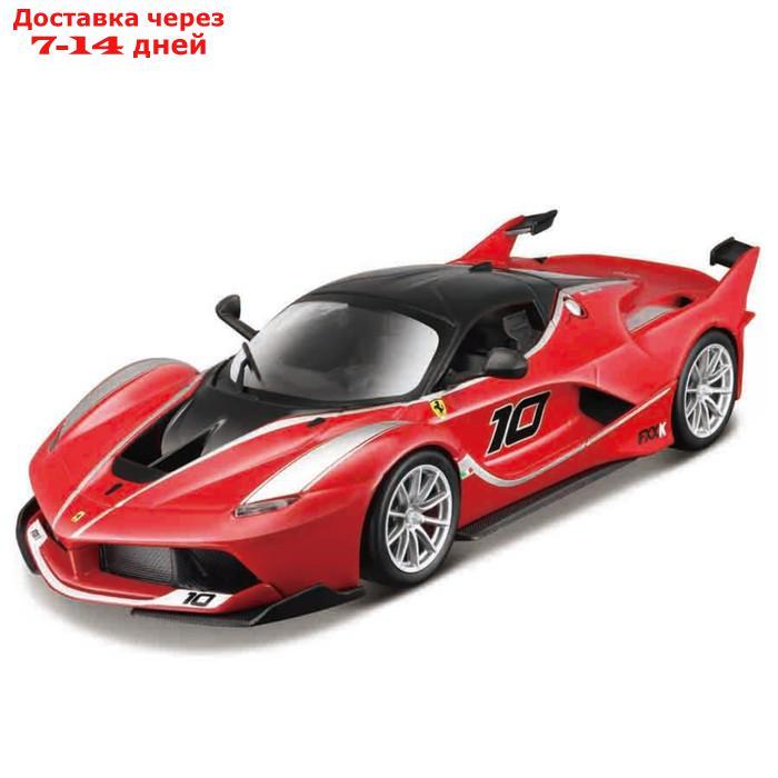 Машинка Maisto Die-Cast Ferrari FXX K, с отвёрткой, 1:24, цвет красный с принтом - фото 1 - id-p226939222