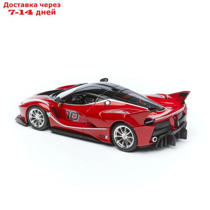 Машинка Maisto Die-Cast Ferrari FXX K, с отвёрткой, 1:24, цвет красный с принтом - фото 3 - id-p226939222