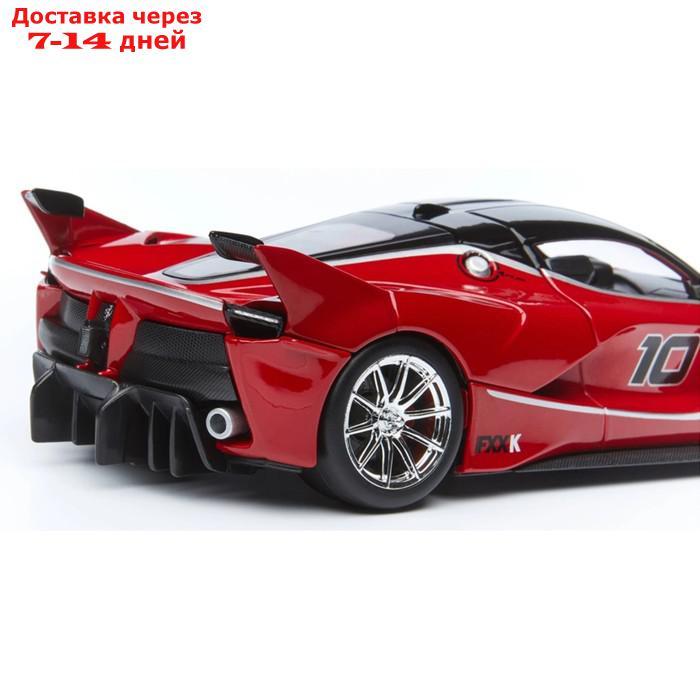 Машинка Maisto Die-Cast Ferrari FXX K, с отвёрткой, 1:24, цвет красный с принтом - фото 4 - id-p226939222