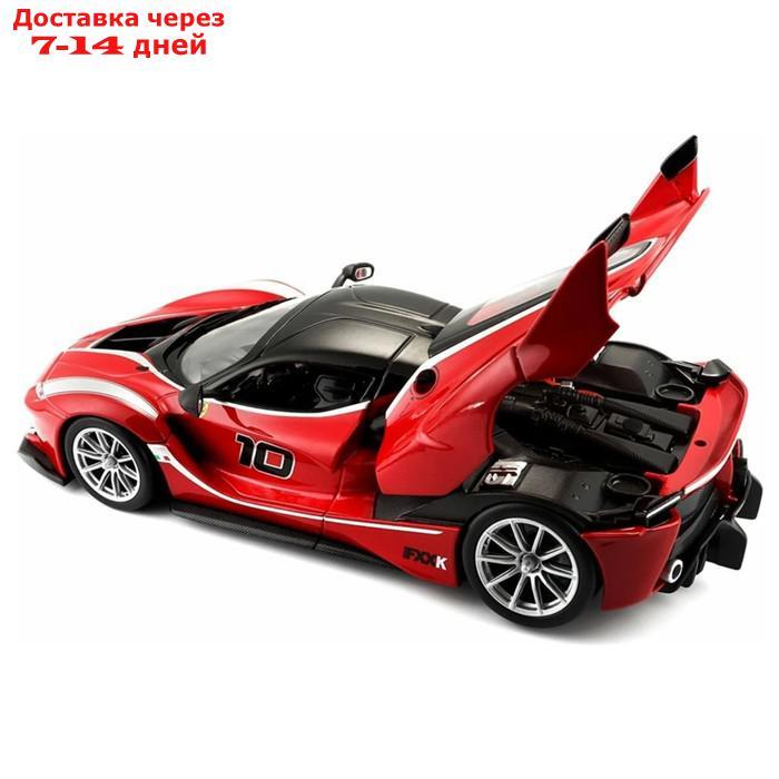 Машинка Maisto Die-Cast Ferrari FXX K, с отвёрткой, 1:24, цвет красный с принтом - фото 8 - id-p226939222