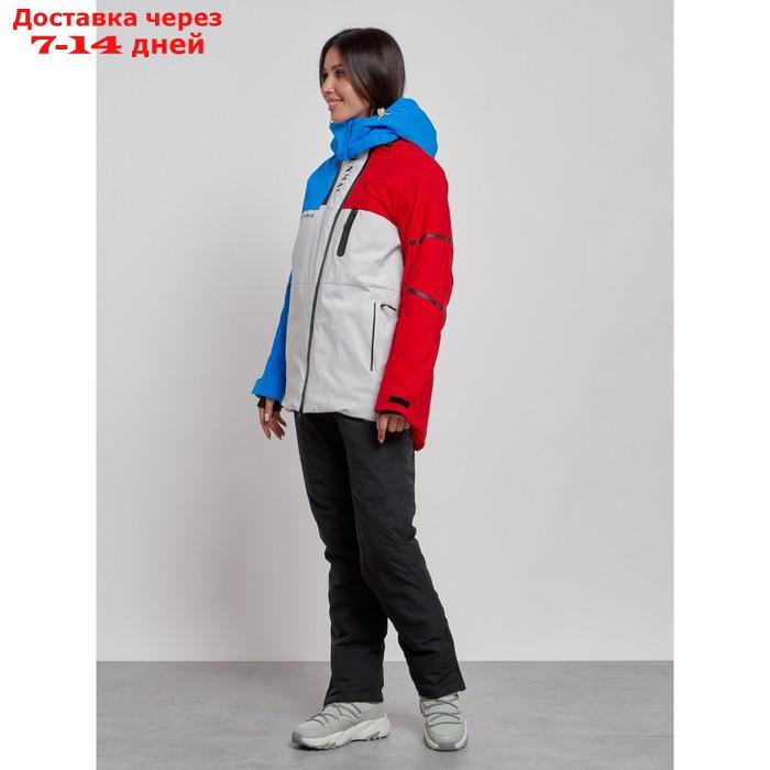 Горнолыжный костюм женский зимний, размер 44, цвет красный - фото 3 - id-p226975146