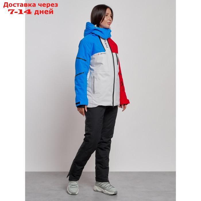 Горнолыжный костюм женский зимний, размер 44, цвет красный - фото 4 - id-p226975146