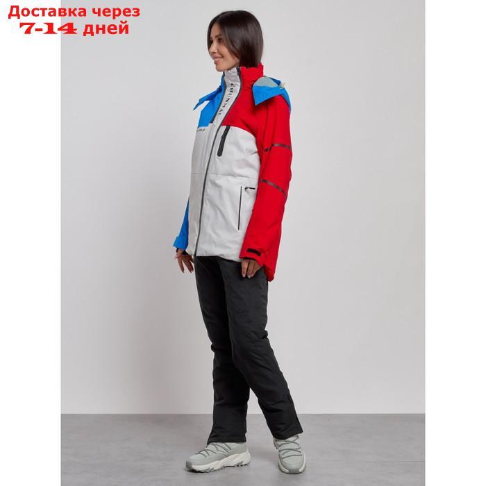 Горнолыжный костюм женский зимний, размер 44, цвет красный - фото 6 - id-p226975146