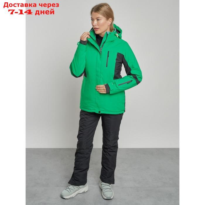 Горнолыжный костюм женский зимний, размер 42, цвет зелёный - фото 7 - id-p226975148