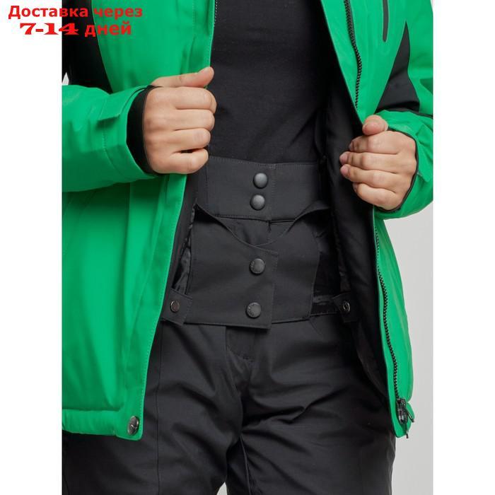 Горнолыжный костюм женский зимний, размер 42, цвет зелёный - фото 9 - id-p226975148