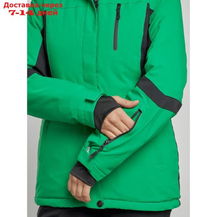 Горнолыжный костюм женский зимний, размер 42, цвет зелёный - фото 10 - id-p226975148
