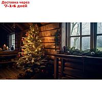 Фотобаннер, 300 × 200 см, с фотопечатью, люверсы шаг 1 м, "Новый год"