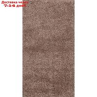 Ковёр прямоугольный Shaggy trend L001, размер 100x200 см, цвет light brown