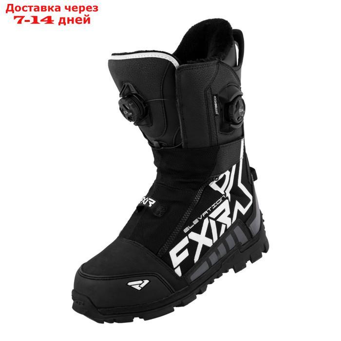 Ботинки FXR Elevation Dual BOA, с утеплителем, черные, размер 46 - фото 1 - id-p226957847