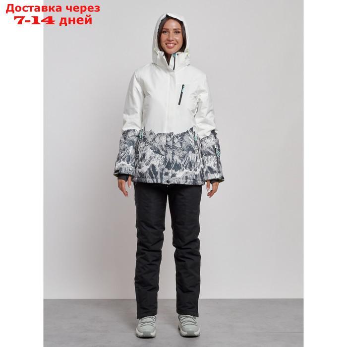 Горнолыжный костюм женский зимний, размер 42, цвет белый - фото 6 - id-p226975163
