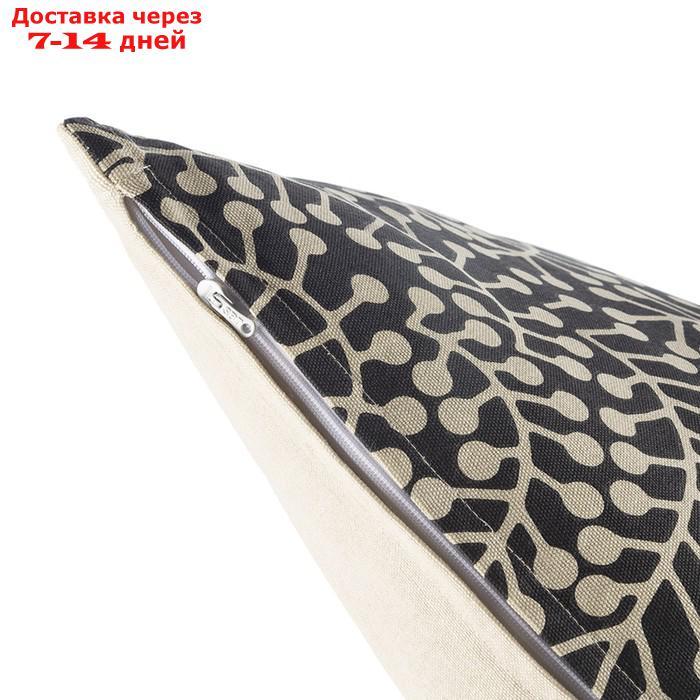 Подушка декоративная черного цвета Scandinavian touch, размер 45х45 см - фото 5 - id-p226977038