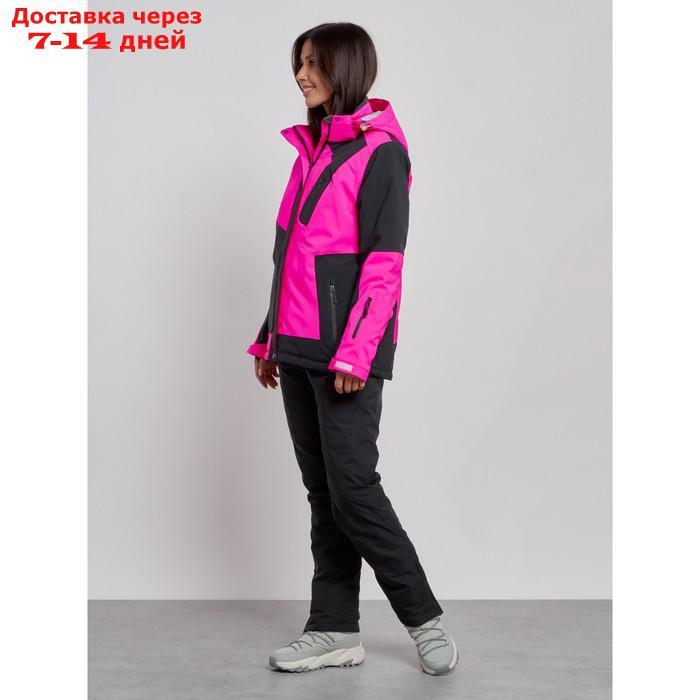 Костюм горнолыжный женский зимний, размер 46, цвет розовый - фото 3 - id-p226960432