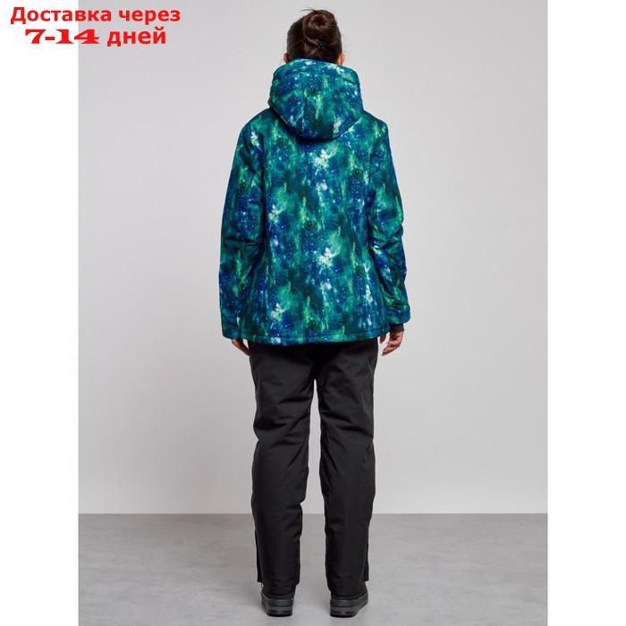 Горнолыжный костюм женский зимний, размер 60, цвет синий - фото 5 - id-p226975166