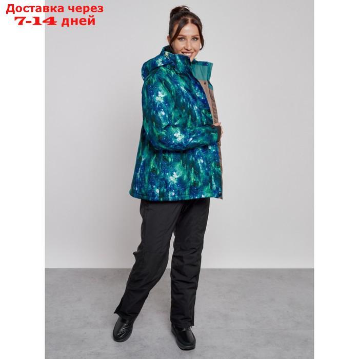 Горнолыжный костюм женский зимний, размер 60, цвет синий - фото 9 - id-p226975166