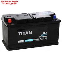 Аккумуляторная батарея Titan Classic 90 Ач, 6СТ-90.1 VL, прямая полярность