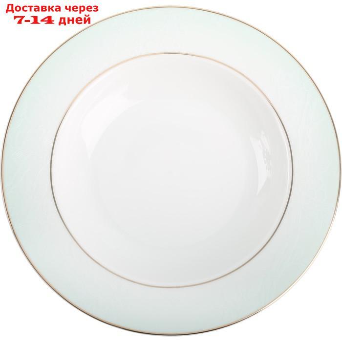 Набор столовой посуды из фарфора, 24 предмета, белый - фото 3 - id-p226954403