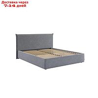 Кровать с основанием Лада 1600х2000 см графит (велюр)