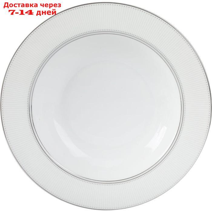 Набор столовой посуды из фарфора, 24 предмета, белый - фото 6 - id-p226954421