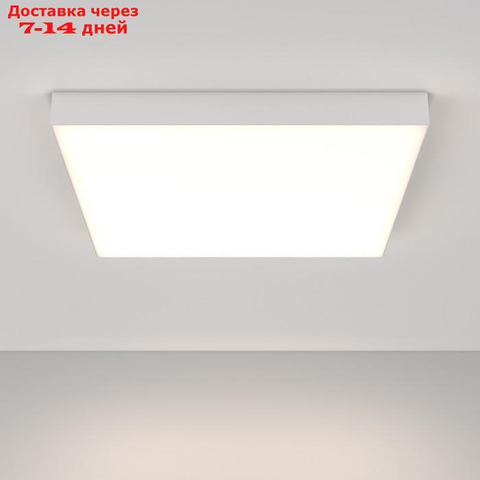 Светильник потолочный Technical C032CL-90W4K-SQ-W, LED, 90Вт, 60х60х6 см, 7370Лм, цвет белый - фото 2 - id-p226944047