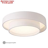 Светильник потолочный Crystal Lux, Flor 0650/101, LED, 1х39 Вт, 12х49 см, цвет белый