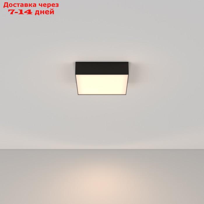 Светильник потолочный Technical C032CL-24W3K-SQ-B, LED, 24Вт, 22х22х6 см, 1330Лм, цвет чёрный - фото 2 - id-p226944075