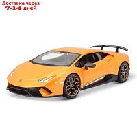 Машинка Bburago Lamborghini Huracan Performante, Die-Cast, 1:24, цвет оранжевый