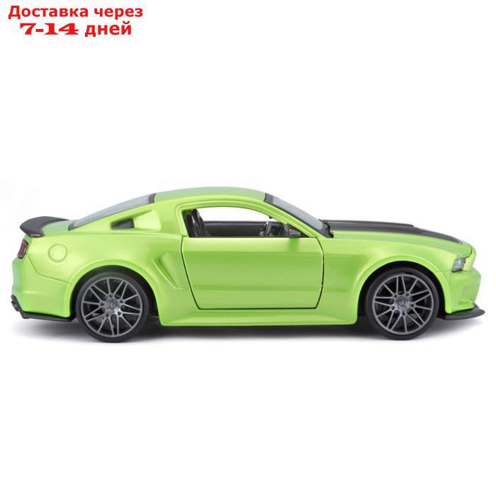 Машинка Maisto Die-Cast Ford Mustang Street Racer, открывающиеся двери, 1:24, цвет зелёный - фото 4 - id-p226939317