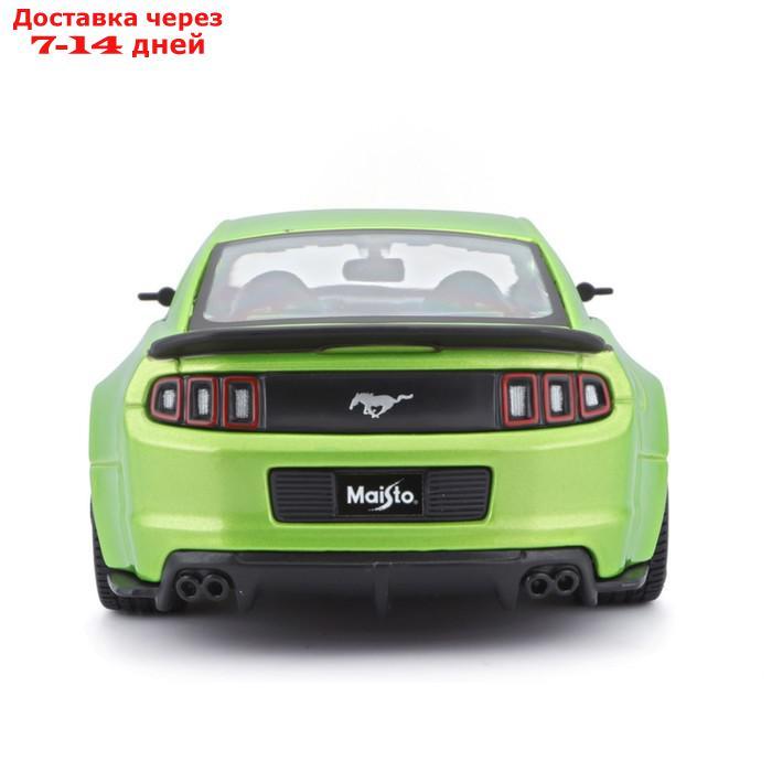 Машинка Maisto Die-Cast Ford Mustang Street Racer, открывающиеся двери, 1:24, цвет зелёный - фото 5 - id-p226939317