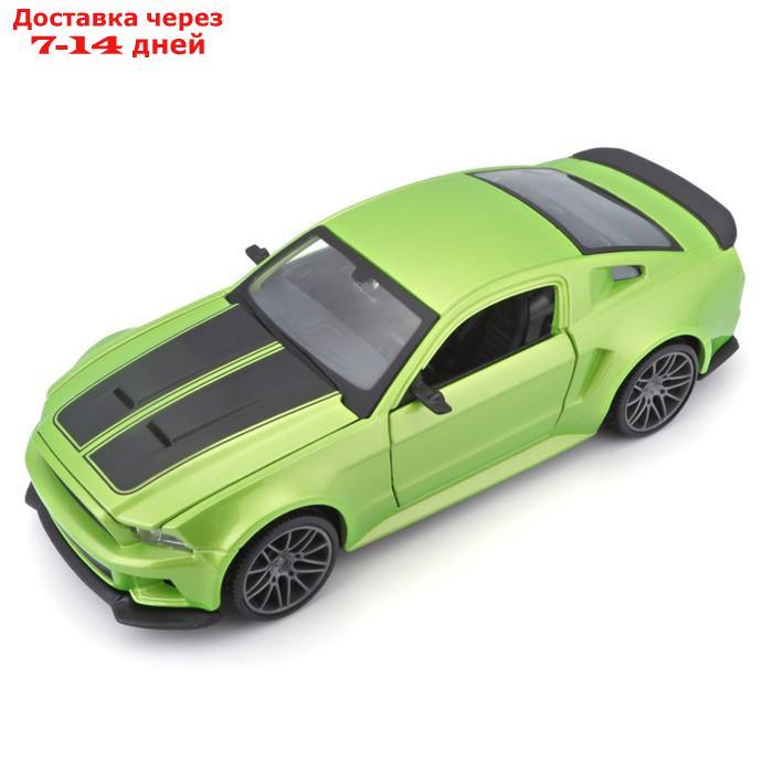 Машинка Maisto Die-Cast Ford Mustang Street Racer, открывающиеся двери, 1:24, цвет зелёный - фото 7 - id-p226939317
