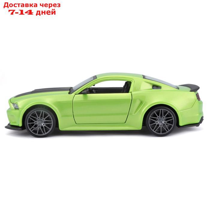 Машинка Maisto Die-Cast Ford Mustang Street Racer, открывающиеся двери, 1:24, цвет зелёный - фото 10 - id-p226939317