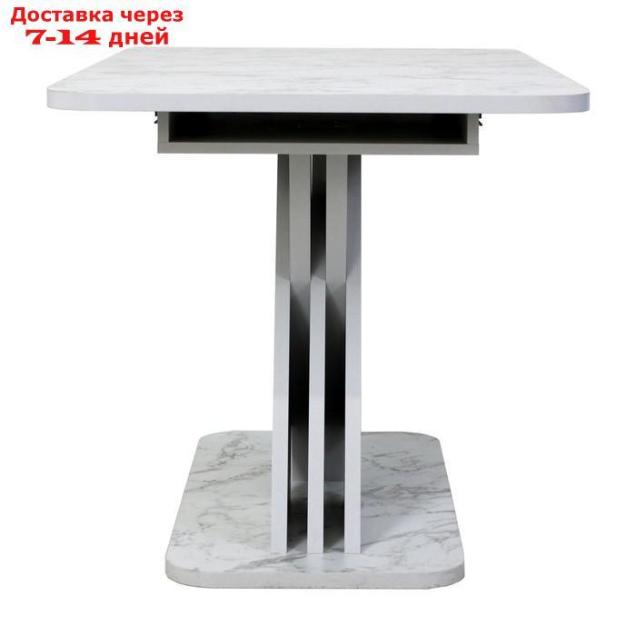 Стол обеденный раздвижной "Аврора", 1200(1600)×750×755 мм, цвет сабия / серый - фото 4 - id-p226941852