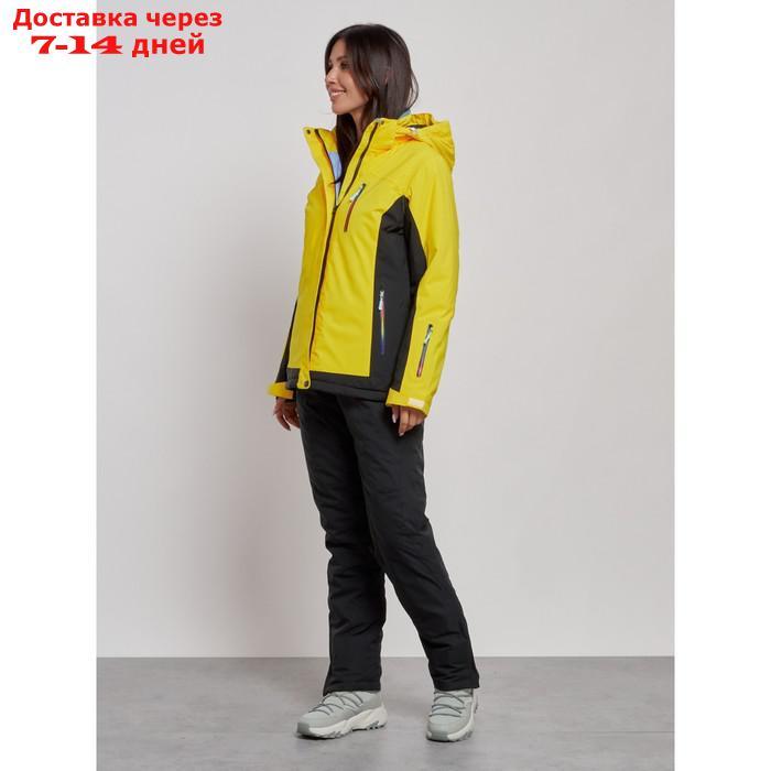 Горнолыжный костюм женский зимний, размер 44, цвет жёлтый - фото 3 - id-p226975243