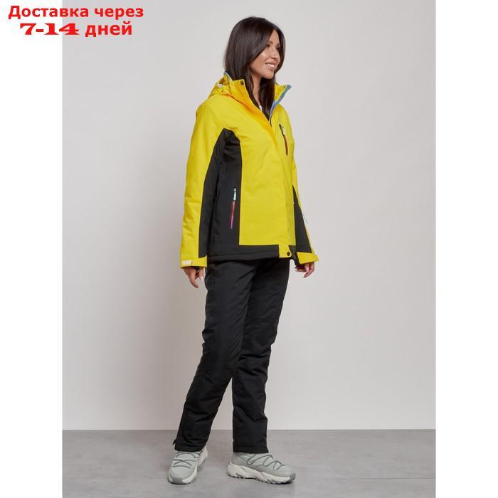 Горнолыжный костюм женский зимний, размер 44, цвет жёлтый - фото 4 - id-p226975243